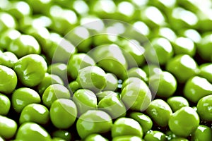 Background of green peas