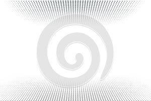 Background grey and white halftone at modern bright art. Blurred pattern raster effect. Abstract creative graphic template.