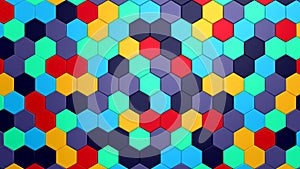 Background of Hexagons