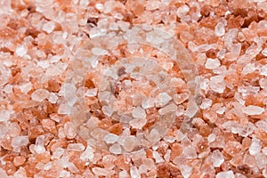 Background of himalayan pink salt