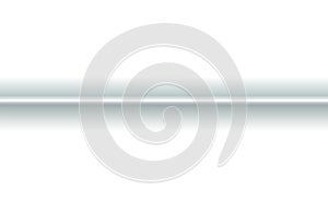 Background horizontal fold of white paper fabric. Blank trifold with soft shadows. Copy-space clear template concept for