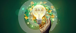 Innovation background invention lamp business bulb idea background creativity energy technology light concept