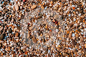 Background image of beach pebbles