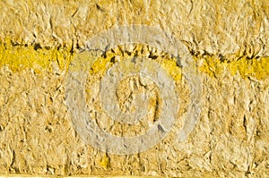 Background image - building insulation yellow