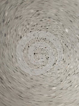 Background image with defocused twists produces feeling of dizziness and anxiety