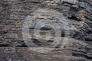 Background Image of a Solid Sedimentary Rock Wall