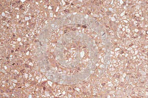 background image of terrazzo floor.