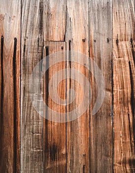 Background image with wooden brown planks.