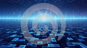 background infinite gridscape abstract