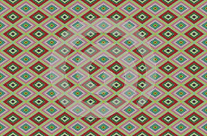 Background of irregular colorful motifs with firm lines