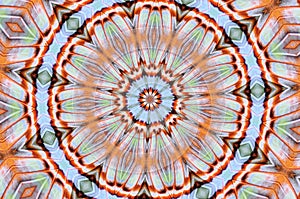 Background kaleidoscope pattern photo