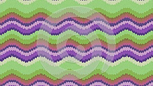 Background with a knitted texture, imitation of wool. Multicolored diverse lines.