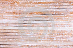 Background of light wooden planks with copyspace