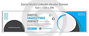 background for LinkedIn banner, LinkedIn cover design