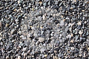 Background with little grey stones