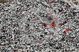 Background live coal