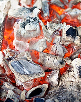 Background of Live Coals