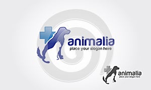 Animalia Vector Logo Template. photo