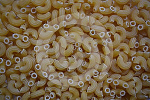 Background from macaroni pipa rigata