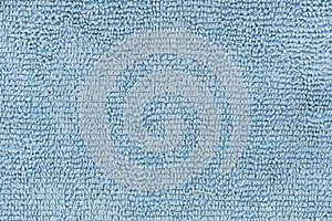 Background made of blue microfiber fabric