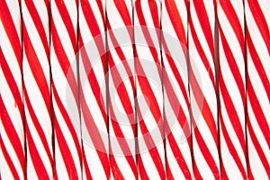 Background made of red and white candy canes