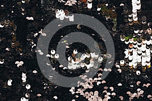 Background made of two-sided sequins