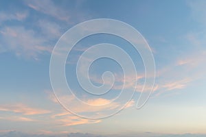 Background with magic of the sky and clouds at dawn and twilight part 20