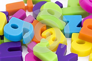 Background of magnetic letters