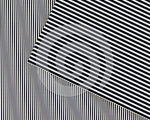 A background of many black and white lines.