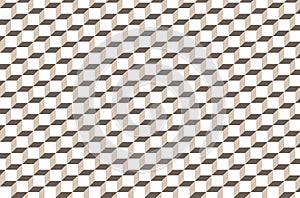 Background of many white cubes