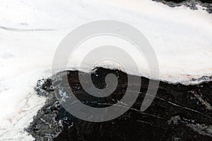 Background of marble in black and white.