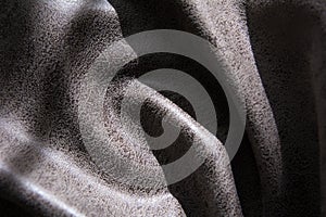 Background mashed leather with texture