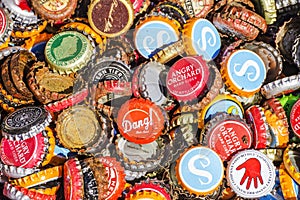 Miscellaneous Bottlecaps From Beer Bottles