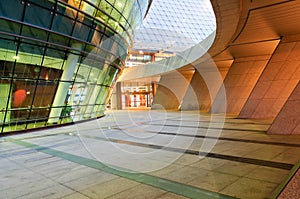 Background of modern architecture Ã¯Â¼Åin the evening