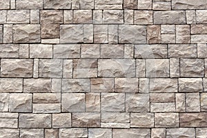 Background of Modern Slate stone Brick Wall Surfaced for design