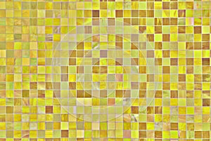 Background of modern yellow and marsh tiles