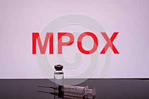 Background of MPOX ,Medical health concept photo