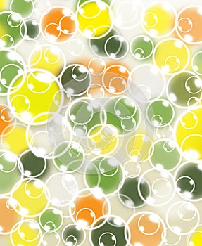 Background of multi-colored soap bubbles. children`s holiday