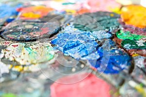 Background of multi coloures