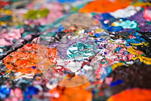 Background of multi coloures