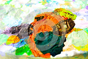 Background of multi coloures