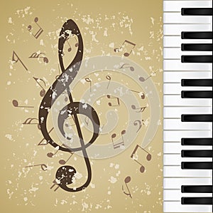 Background music grunge