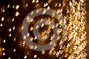 Background of music notes