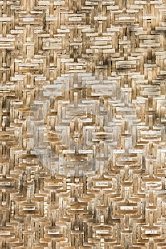Background with natural bamboo pattern