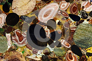 Background - a natural multi-colored stone