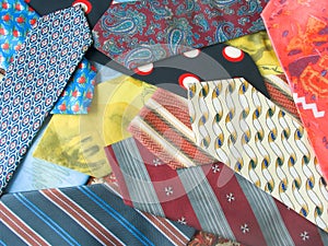 Background from neckties