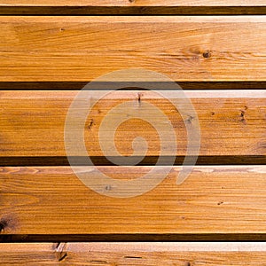 Background of new wood pine planed oiled timber