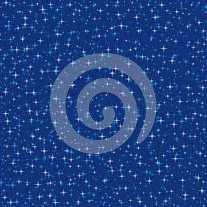 Background with night sky pattern
