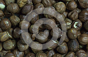 Background of nuts