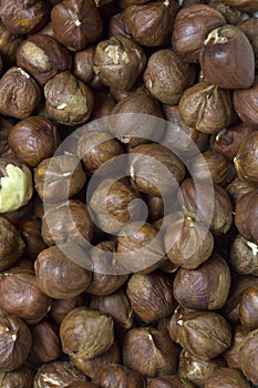 Background of nuts
